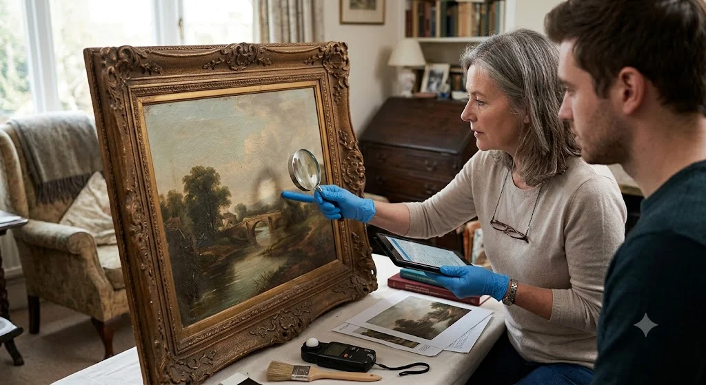 Feature Family Heirloom Painting